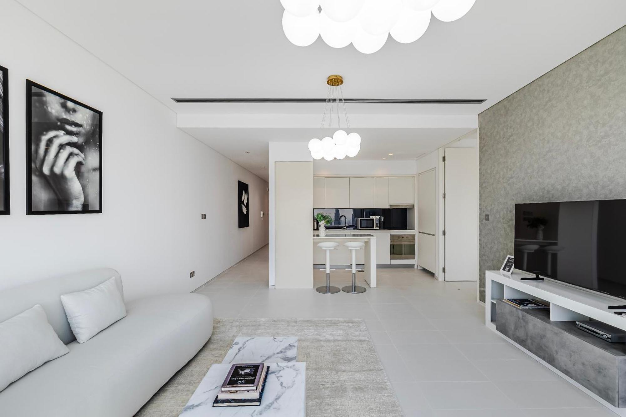 1Br Burj Khalifa View Index Tower Difc Apartment Dubai Bagian luar foto