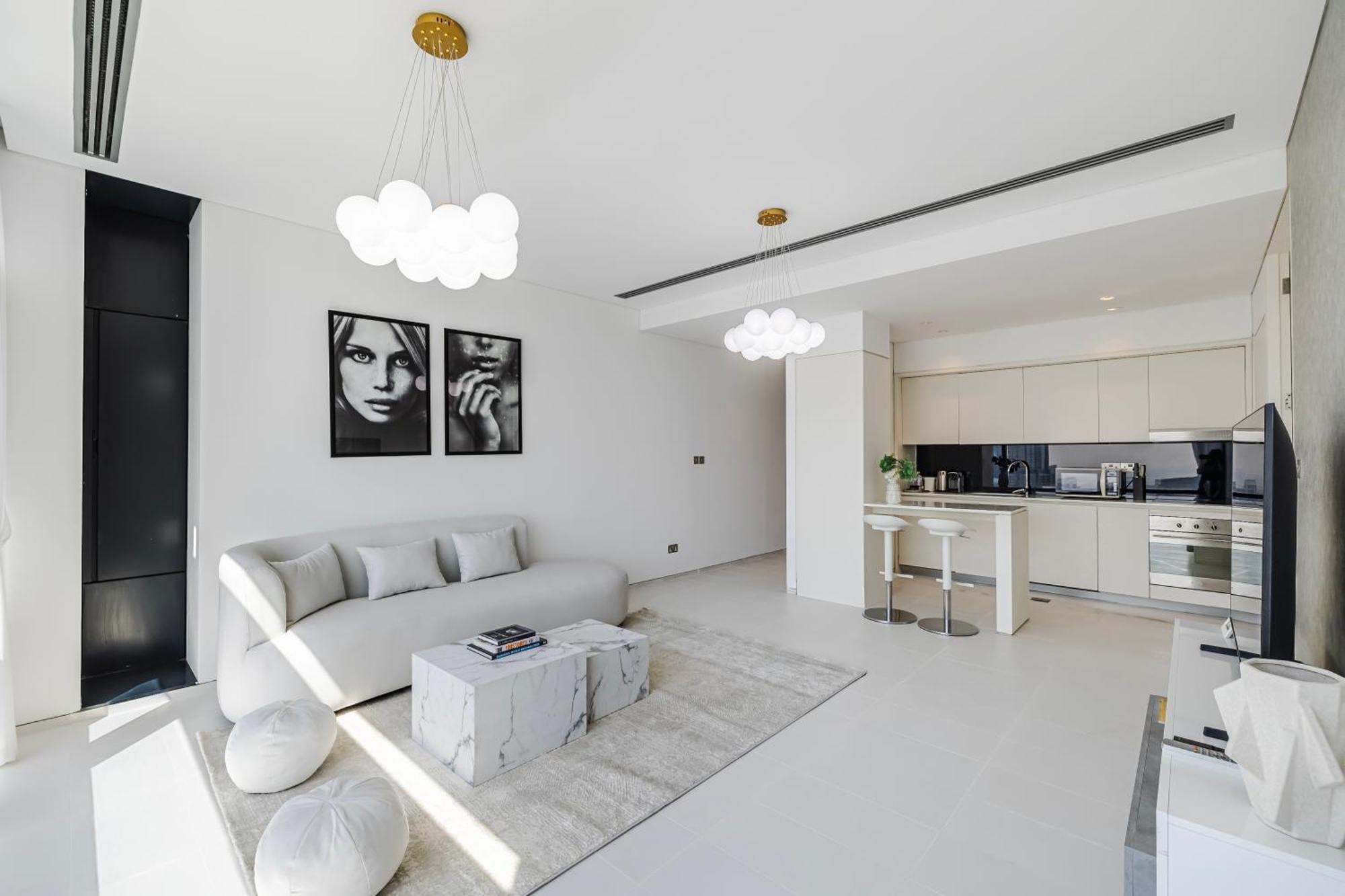 1Br Burj Khalifa View Index Tower Difc Apartment Dubai Bagian luar foto