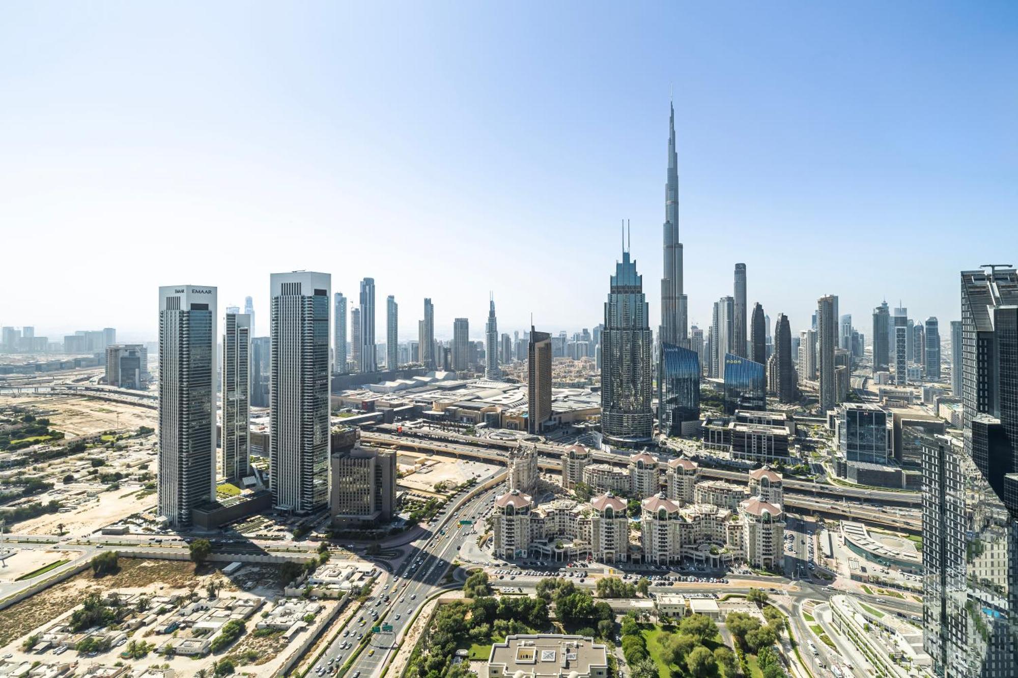 1Br Burj Khalifa View Index Tower Difc Apartment Dubai Bagian luar foto